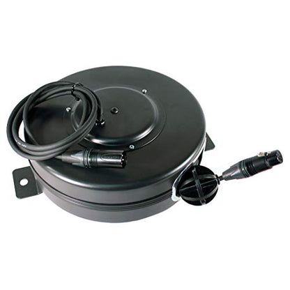 42 Foot Retractable Female XLR Cable Reel (XLR-48-S)