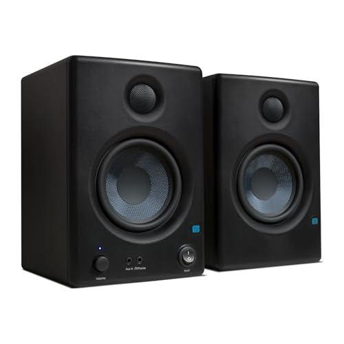 PreSonus Eris E4.5-2-Way 4.5" Near Field Studio Monitor (Pair) - color: Black, size: 4.5"