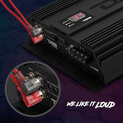 DS18 R3.L 100% Oxygen Free Copper OFC Ultra Flex 2-Channel RCA with 90 Degree Ends - Dual Twist Wire Noise Reducing Audio Cable for Amplifiers, Subwoofers, Speakers - 3 FT
