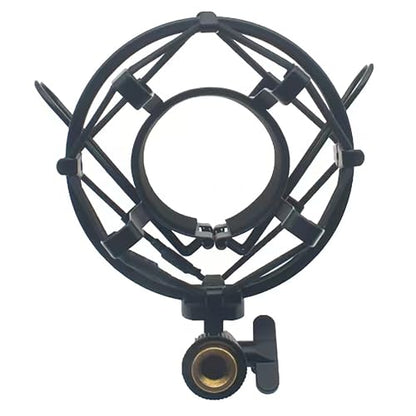 Universal Aluminum Alloy Mic Stand Shock Mount for 45-50mm Microphone