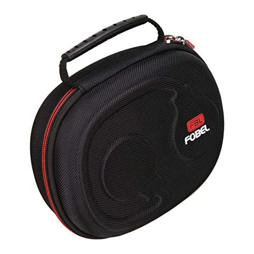 FBLFOBELI Headphone Cases EVA Hard Storage Case for JBL TUNE 500BT/510BT/T450BT/710BT/JBL Live 650 BT NC On-Ear Wireless Bluetooth Headphone, Travel Protective Bag (Black) - color: Black
