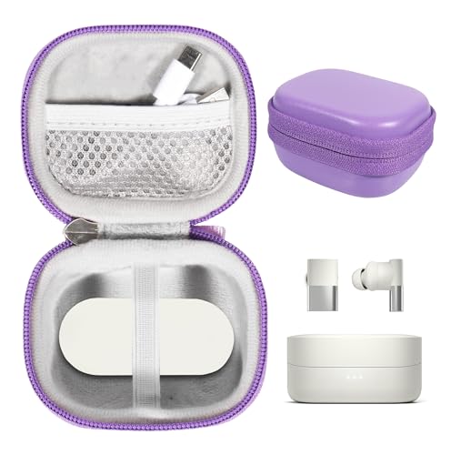 Case for Status Between 3ANC Onyx True Active Noise Cancelling Wireless Earbuds (Purple) - color: Purple