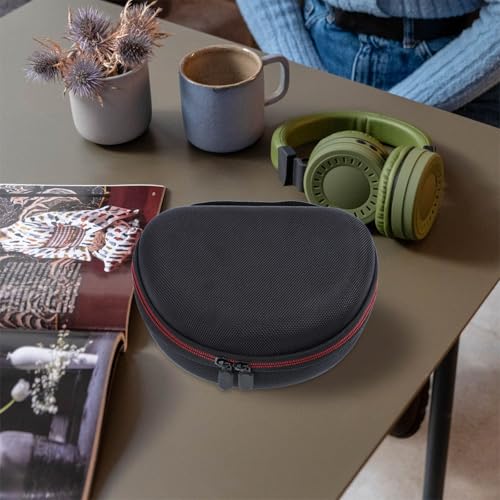 Generic Protective Headset Storage Box with Hard Shell, Portable Headphone Carrying Case for Travel and Daily Use, Lightweight Headset Protection Holder Compatible with Over-Ear Headphones