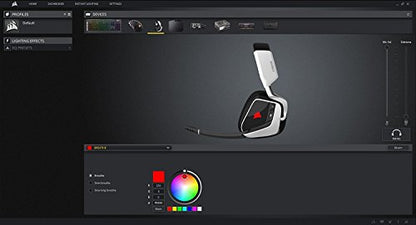 CORSAIR Void PRO RGB Wireless Gaming Headset - Dolby 7.1 Surround Sound Headphones for PC - Discord Certified - 50mm Drivers - Carbon