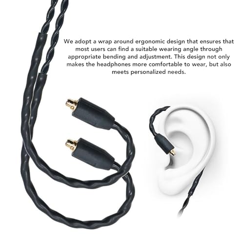Zopsc MMCX to USB C Headphone Cable with Microphone