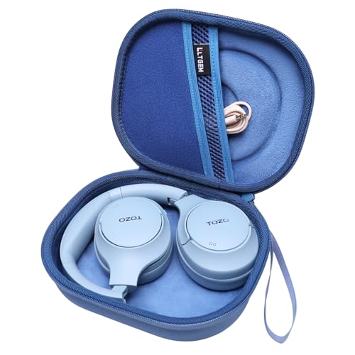 Case for JBL Tune 510BT/720BT/770NC/520BT/520C/670NC Headphone Blue | Hard Carrying Travel Case for JBL Live 670NC/770NC/680NC/780NC Headphones - color: Blue