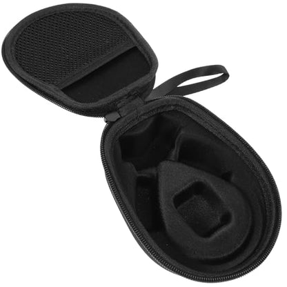 Xmas Small Earphone Bag Travel Cable Organizer EVA Portable Black
