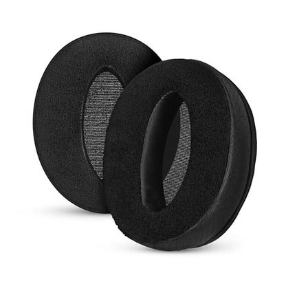Replacement Hybrid Earpads for Sennheiser HD4.50BT HD4.50BTNC HD450BT HD4.50SE HD4.40BT HD4.30G HD4.20S HD458BT HD450 HD400S HD 350BT. PU Leather Velour Memory Foam, Extra Comfort - Brainwavz (Black) - color: Hybrid Black