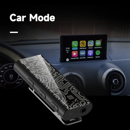 HiBy W3 II Headphone Amp Bluetooth 5.2 Receiver USB DAC for Car Audio/Smartphone/PC/Laptop - color: Black