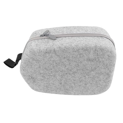 VR Glasses Storage Bag Hard EVA Carrying Case for VR Gaming Glasses, Impact Proof Anti Scratch VR Headset Travel Case for Quest 2 VR Accessories 11*7.9*4.7 In VR Glasse Storage Bag