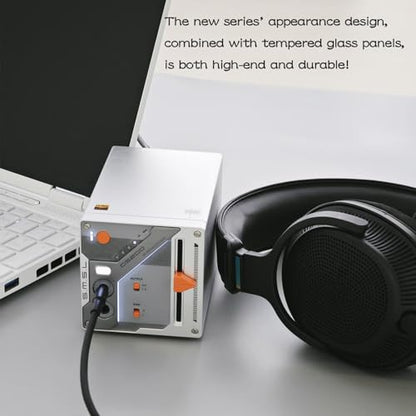 SMSL DS200 Headphone Amp DAC Bluetooth 5.1 Dual CS43131 Chip DAC Amp 3.5mm/4.4mm Balanced HP MQA/MQA-CD Full Decoder XMOS XU-316 32bit/768kHz DSD256 USB/BT/Optical/Coaxial Input for PC Home Audio DAC | Bluetooth 5.1 MQA MQA-CD 3.5mm&4.4mm Balanced HP 32bi