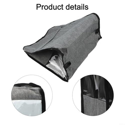 Stand Mixer Dust Cover, Oxford Cloth Protective Bag With Storage Pockets, Anti-Dust And Tear Resistant Case For Kitchen Appliance Organization, Linen Grey