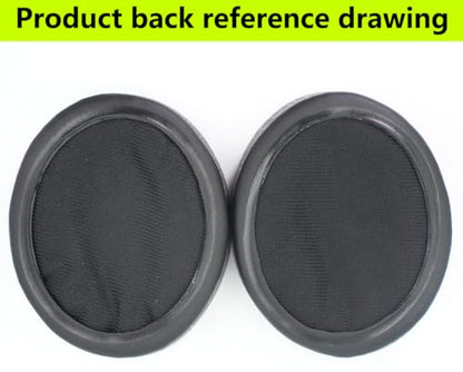 Replacement Ear Pads Compatible with Sennheiser HD4.50BT Hessian Grey | for Sennheiser HD4.50BTNC HD4.40BT Headphone Soft cotton/memory foam ear pads earmuffs - color: Linen grey