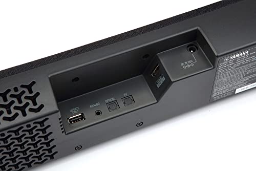 Yamaha Audio SR-C20A Compact Sound Bar with Built-in Subwoofer and Bluetooth, Black