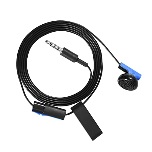 Earbuds with Mic,Ps5 Single Ear, Headset w Mic for Headset Ps6 4 Controller 3.5mm Gaming Earphone Headphone