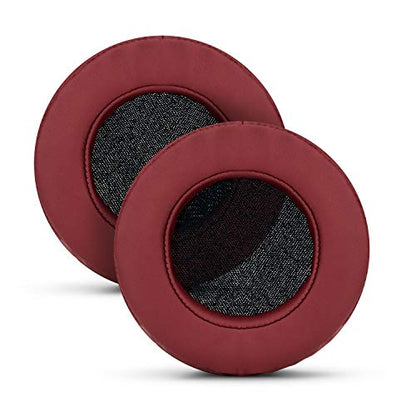 Brainwavz XL Large Replacement Memory Foam Earpads - Suitable for Many Other Large Over The Ear Headphones - Sennheiser, AKG, HifiMan, ATH, Philips, Fostex, Sony (Dark Red) - color: Dark Red