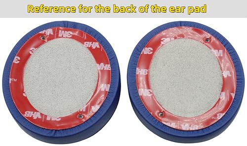 Earpad Covers for Beats Solo 3/ Solo 2 On-Ear Headphones - Indigo | Ear Cushions for Beats Solo 2 & Solo 3 Wireless Headphones, Ear Cups with Soft Protein Leather, Not Fit Studio/Solo HD/Solo 4 - color: Indigo