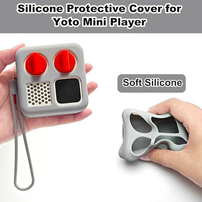Silicone Case for Yoto Mini Player (Grey) - color: Grey