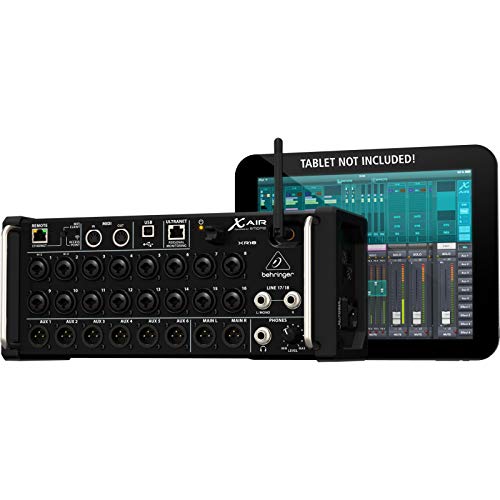 Behringer XR18 Mesa de mezclas digital, Klark Teknik, X AIR