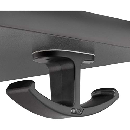 AURAY HH-UD2 - Under Surface Dual Headphone Hanger Mount