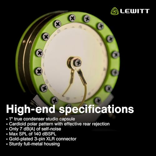 Lewitt LELCT440P LCT 440 Pure Condenser Microphone - Black