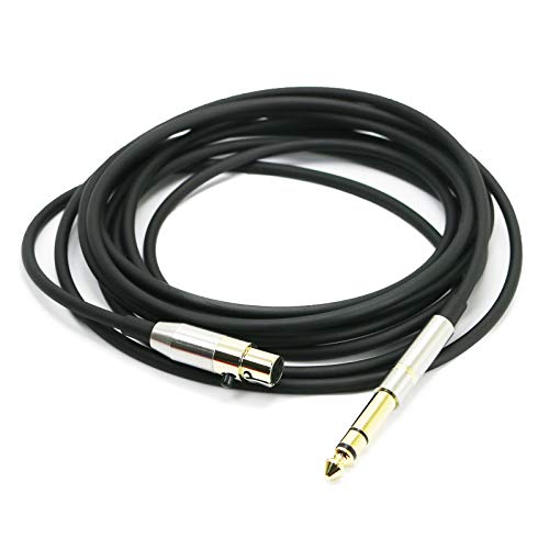NewFantasia Replacement Audio Upgrade Cable Compatible with AKG K240, K240S, K240MK II, Q701, K702, K141, K171, K181, K271s, K271 MKII, M220, Pioneer HDJ-2000 Headphones 3meters/9.9feet - size: 9.9 ft