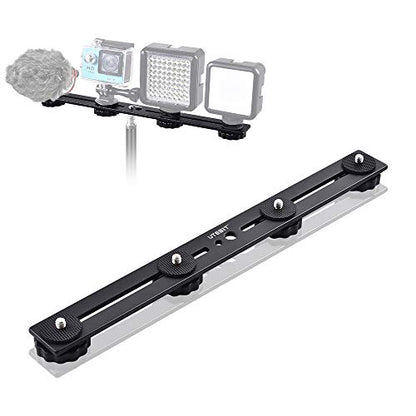UTEBIT 11 inch Flash Bracket, Straight Flash Brackets with 1/4'' Hot Shoe - size: 11 inch (Metal)