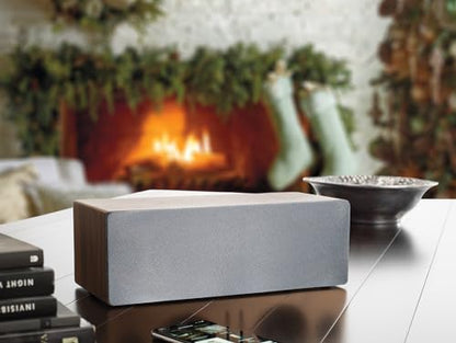Audioengine A2 AIO (B2) Bluetooth Speaker – Premium Wireless Home Speaker | for Music Streaming from Phone, Tablet and Computer - Walnut - color: Walnut, style: Portable