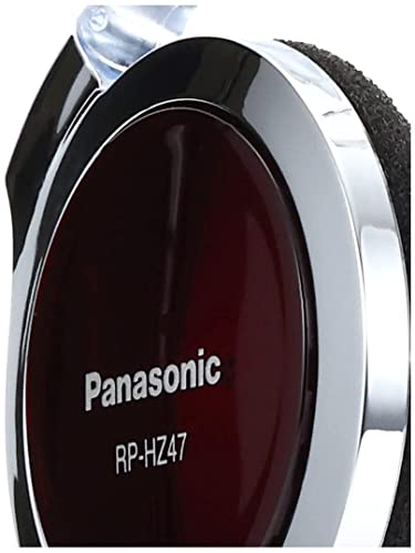 Panasonic Clip Headphone Red RP-HZ47-R (Japan Import) - color: Red