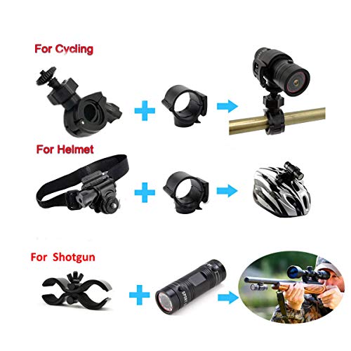 Shotgun Camera,1080P Full HD Action Video Cam for Clay Shooting and Hunting Helmet Sports Cam