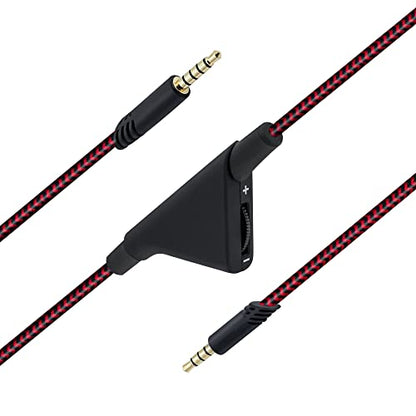 Wigearss Replacement Cable for Astro A10, A30, A40 and A40 TR, 2M Red - color: Red