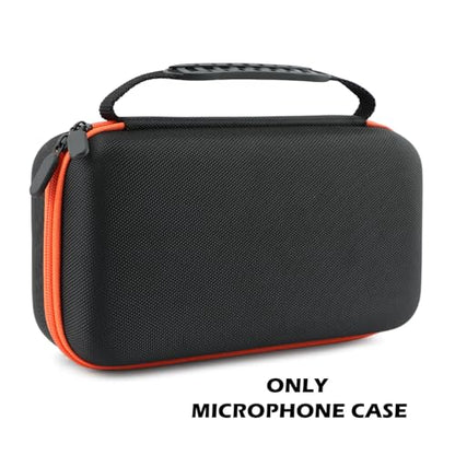 Wireless Microphone Case Compatible with JB-L Wireless Two Microphone System, Dual Wireles-s Mic Storage Portable Mic Box for Rechargeable Battery Receivers Adapter(COLOR:A)