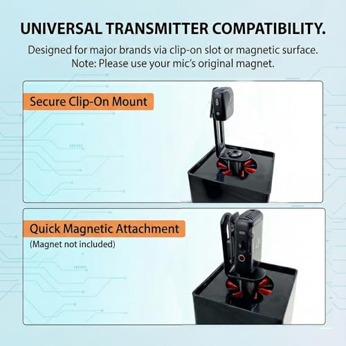 Mic Holder Stand for DJI Mic Mini2/Mini/3/2 RODE Wireless Microphone Desk Desktop Tripod & Handheld Interview Adapter, 2in1 Tabletop Telescopic Handle with Mic Flag for Vlog Podcast