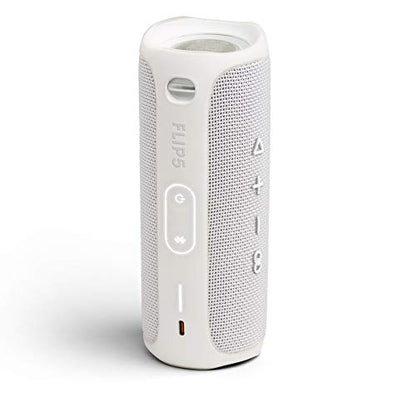 JBL FLIP 5 Waterproof Portable Bluetooth Speaker - White (Renewed) - color: White