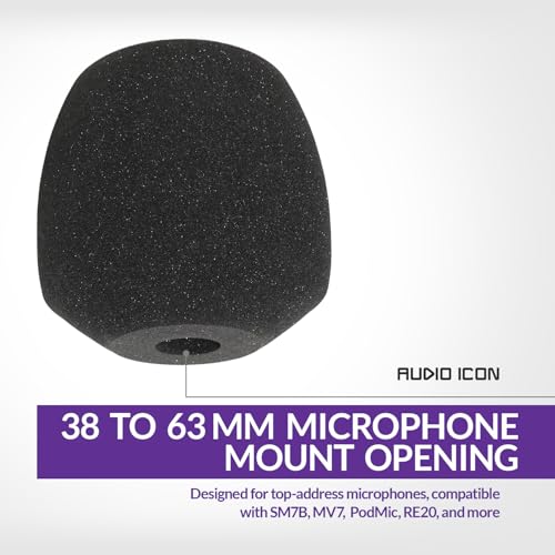 SoundBox 7B Top Address Microphone Isolation Booth, Dual Layer Metal Filter