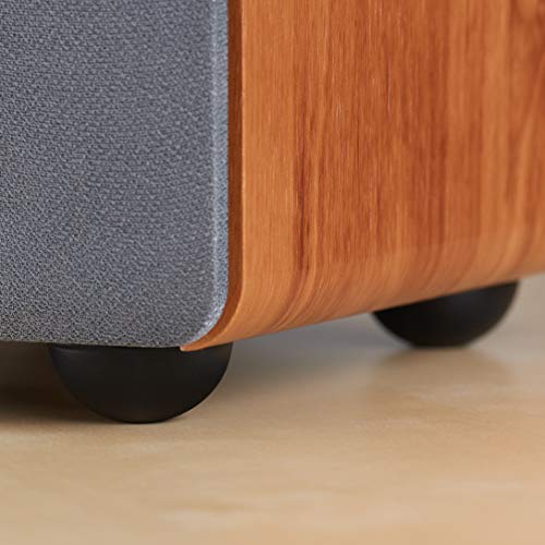 Subble 1.2 '' (8 Pack) Isolation Feet Suitable for 3'' - 5'' inch Speakers, The Hemisphere Bumper with Adhesive Will Prevent Vibrations and Improve The Sound of Your Monitors | Subble - size: 1.2'' x 0.6''