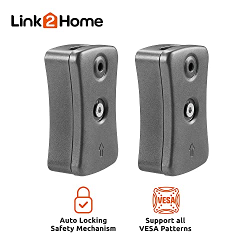 Link2Home Commercial Electric Series Fixed TV Wall Mount for 26 in. – 90 in. TVs - style: Fixed