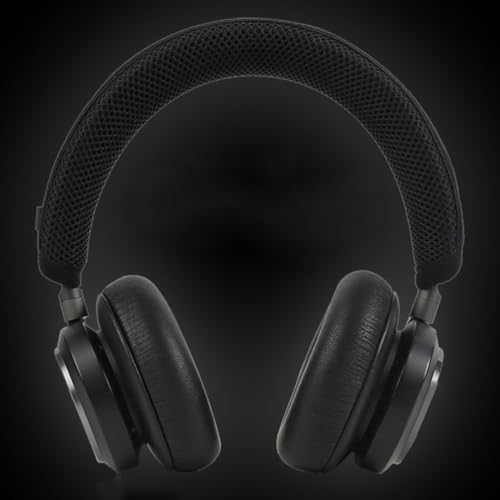 Protective Headband Cover Case Compatible with B&O Beoplay H9i/H9 Headphones,Headband Cushion Protector Pad Compatible with B&O Beoplay H8/H7/H6 with Zipper (Black) - color: Black