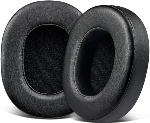 SOULWIT Earpads for Skullcandy Crusher Evo/Hesh ANC/Hesh Evo - Black | for Skullcandy Crusher(Wireless/ANC/Evo/540), Hesh(3/ANC/Evo), Venue ANC Headphones - color: Black