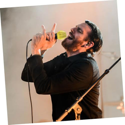 120Pcs Disposable Non Woven Microphone Covers for Mic Protection Easy to Install for Events Singing Karaoke Each
