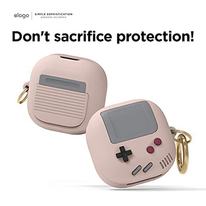 elago GB5 Case for Galaxy Buds FE, 2 Pro, 2, Pro, Live - color: Sand Pink