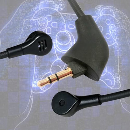 Hyperx Cloud 2 Mic Replacement, (Old Version Before 2021), Cloud X, Cloud II, Cloud Core, Cloud Pro Silver – Noise Cancelling Boom Microphone Compatible with Gaming Consoles, PC, 3.5mm Jack - style: Angle Jack Slot (Old Version Before 2021)
