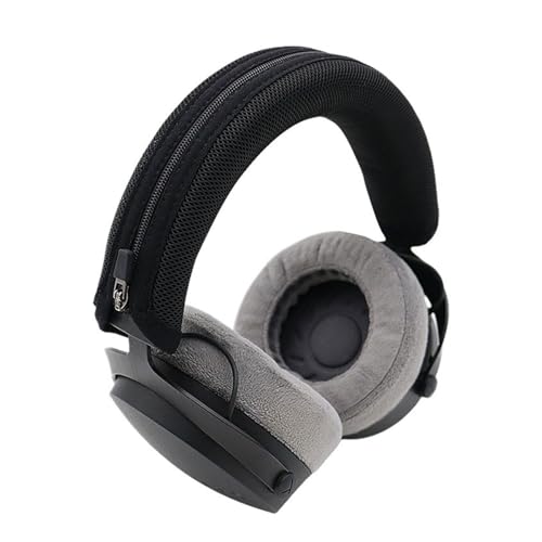 Headband Cushion Cover Sleeve for DT700 Professional X Over Ear Headphone with Smooth Zippered Closure Headphone Headband Protector Case - color: Gray