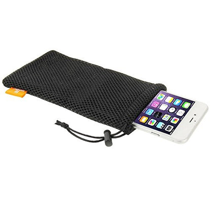 Pouch Carry Bag, Organizer for Smart Phones/Power Bank/USB Flash Drive/SD Cards and Other Accessories(Black)