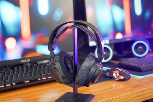WC HeadbandZ Arctis Nova - Upgraded Silicone Headband for Arctis Nova Headsets by Wicked Cushions - Enhanced Flexibility, Comfort, and Style with Matching Earpad Designs | Black Camo - color: Black camo