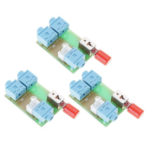 Manual Control Music Switches Board for 3.5mm Device Signals Transfer Selection Music Splitter Module Stable Switcher