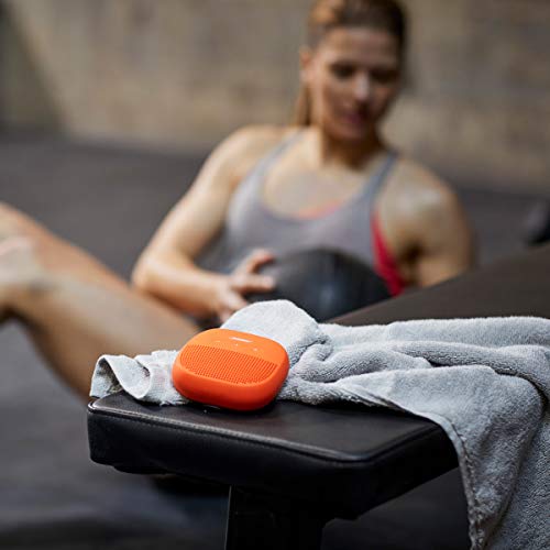 Bose SoundLink Micro: Small Portable Bluetooth Speaker (Waterproof), Bright Orange - color: Bright Orange