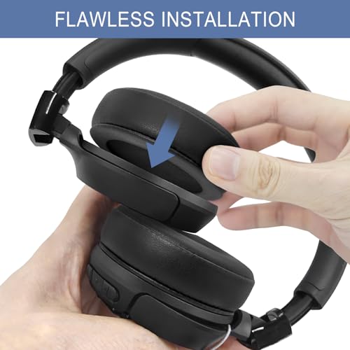 Ear Pads for JBL Tune 450BT / Tune 500BT / Tune 510BT / Tune 520BT - Black