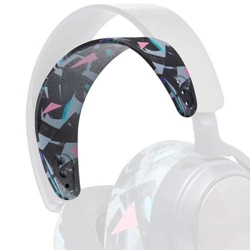WC HeadbandZ Arctis Nova - Upgraded Silicone Headband for Arctis Nova Headsets by Wicked Cushions - Enhanced Flexibility, Comfort, and Style with Matching Earpad Designs | 90's Black - color: 90's Black