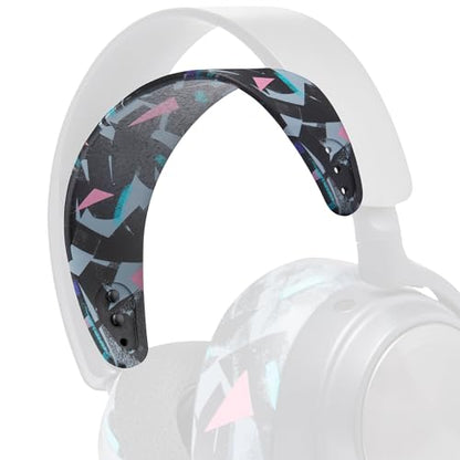 WC HeadbandZ Arctis Nova - Upgraded Silicone Headband for Arctis Nova Headsets by Wicked Cushions - Enhanced Flexibility, Comfort, and Style with Matching Earpad Designs | 90's Black - color: 90's Black